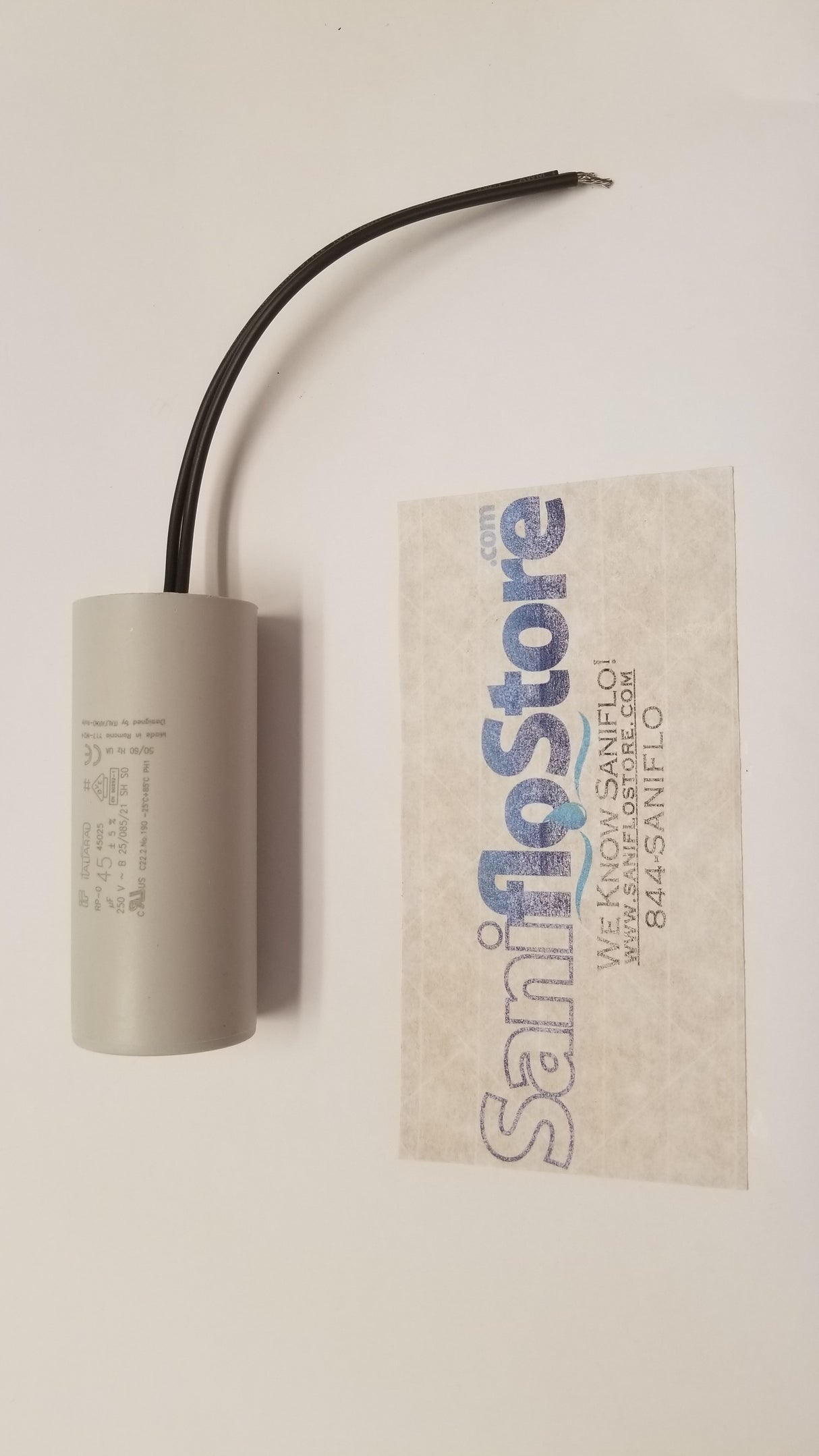 Saniflo Capacitor, 45 Microfarad