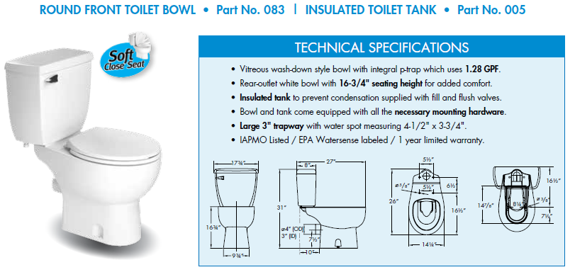 Saniflo Saniaccess 2 Macerator & Round Toilet Kit