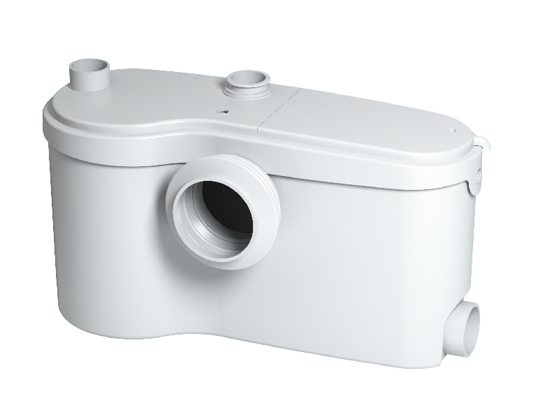 Saniflo Sanibest Pro Pump & White Elongated Toilet Kit