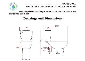 Broyeur sanitaire - 4 postes - 1100 W - Sanibest Pro - SFA