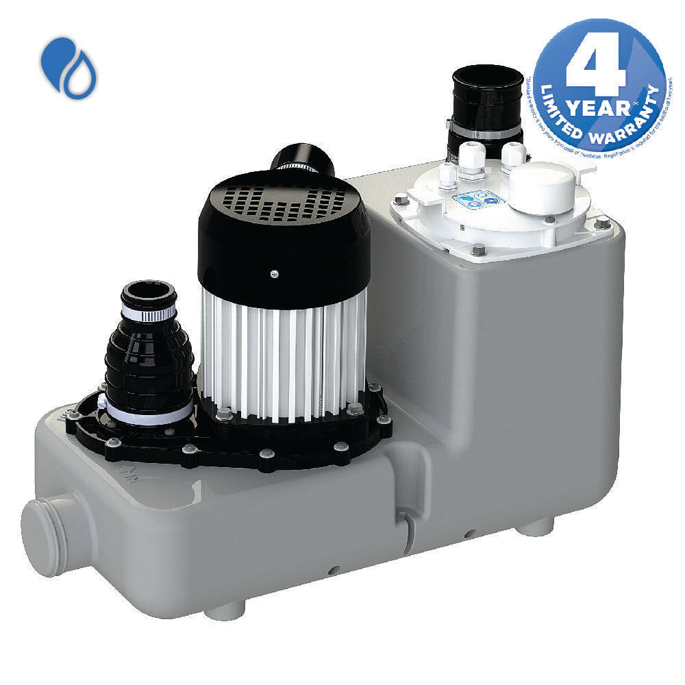 Saniflo Sanicom 1 Heavy Duty/Commercial Gray Water Pump